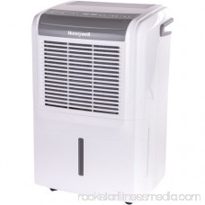 Honeywell ENERGY STAR 70-Pint 2 Speeds Dehumidifier with Humidistat Control System, White 553644072