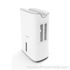 InvisiPure Hydrowave Dehumidifier - Compact and Portable Dehumidifier for RV, Bathroom, Closet, Bedroom, Small Rooms, Basements, Home, Boat, Damp Air, and Mold - Tank Can Be Used with Drain Hose
