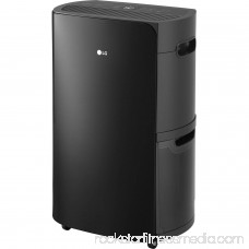 LG PuriCare 70-Pint Dehumidifier in Black 556001961