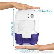 Mini Small Electric Dehumidifier for for Basement Bedroom Kitchen Bathroom Caravan Closet BTC