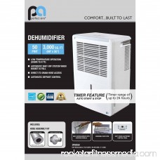 Perfect Aire Electric Dehumidifier, 50 Pt 556001921