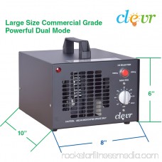 Clevr Commercial Ozone Generator Industrial 5000mg/h O3 Air Purifier Deodorizer | 1 YEAR LIMITED WARRANTY 568023664