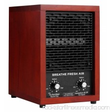 Fresh Air HEPA Filter Ionic Ionizer Air Purifier with UV Sterilizer and 2 Ceramic Ozone Plates